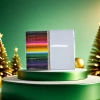 Deli Colored Pencil Set, 24-color water-soluble children's drawing colored pencils Specification image